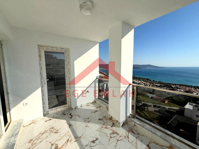 Didim Akbükde Satılık Deniz Manzaralı 3+1 Dubleks Daire