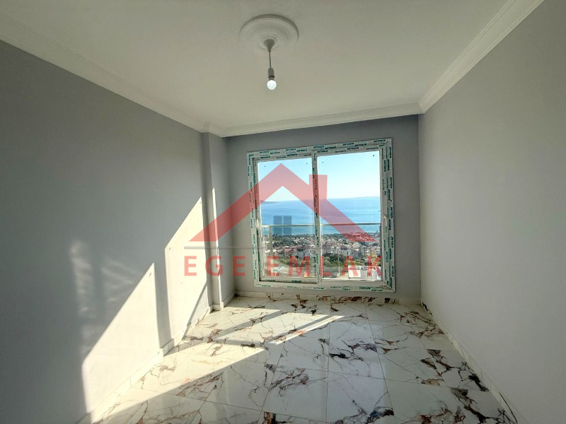 Didim Akbükde Satılık Deniz Manzaralı 3+1 Dubleks Daire