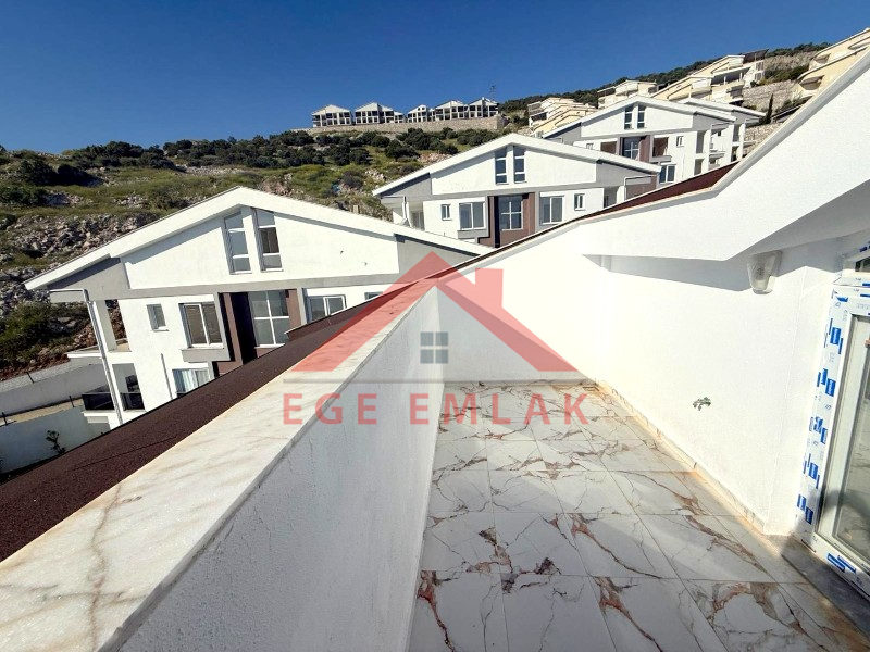 Didim Akbükde Satılık Deniz Manzaralı 3+1 Dubleks Daire
