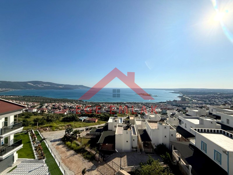 Didim Akbükde Satılık Deniz Manzaralı 3+1 Dubleks Daire