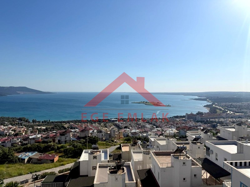 Didim Akbükde Satılık Deniz Manzaralı 3+1 Dubleks Daire