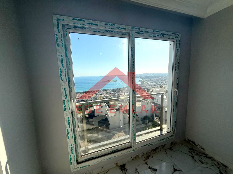 Didim Akbükde Satılık Deniz Manzaralı 3+1 Dubleks Daire