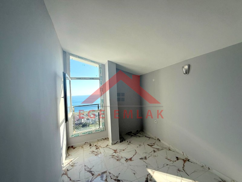 Didim Akbükde Satılık Deniz Manzaralı 3+1 Dubleks Daire