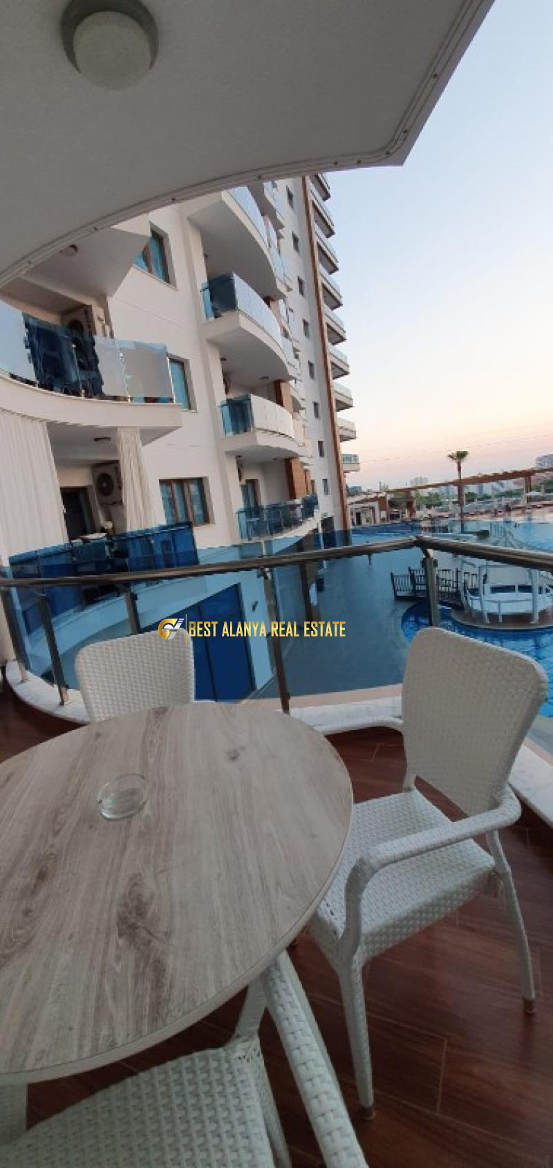 AZURA PARK RESIDENCE SATILIK 1+1 FULL EŞYALI LÜKS DAİRE – MAHMUTLAR / ALANYA