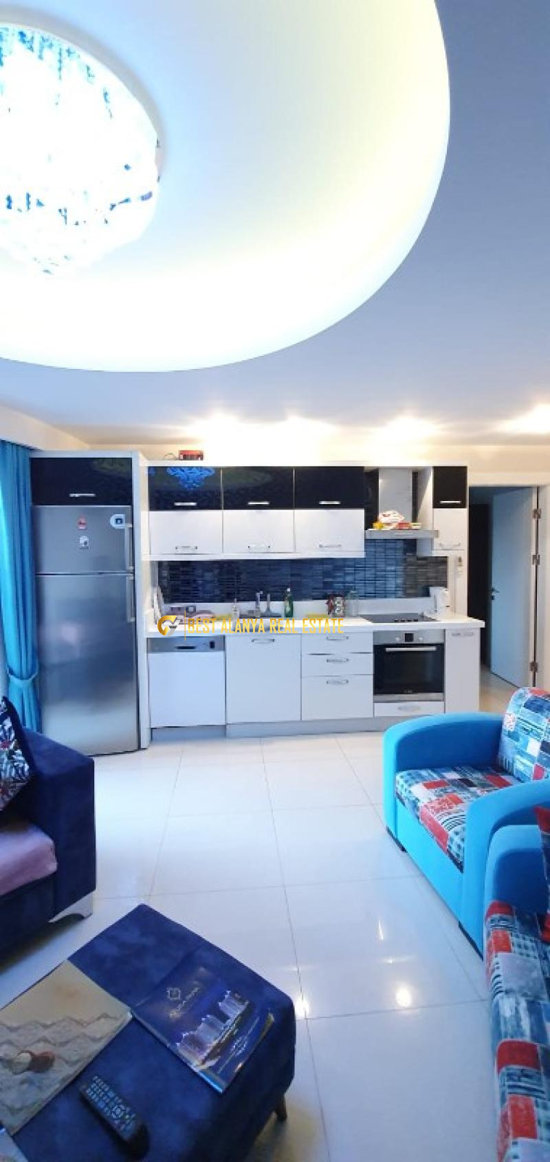AZURA PARK RESIDENCE SATILIK 1+1 FULL EŞYALI LÜKS DAİRE – MAHMUTLAR / ALANYA