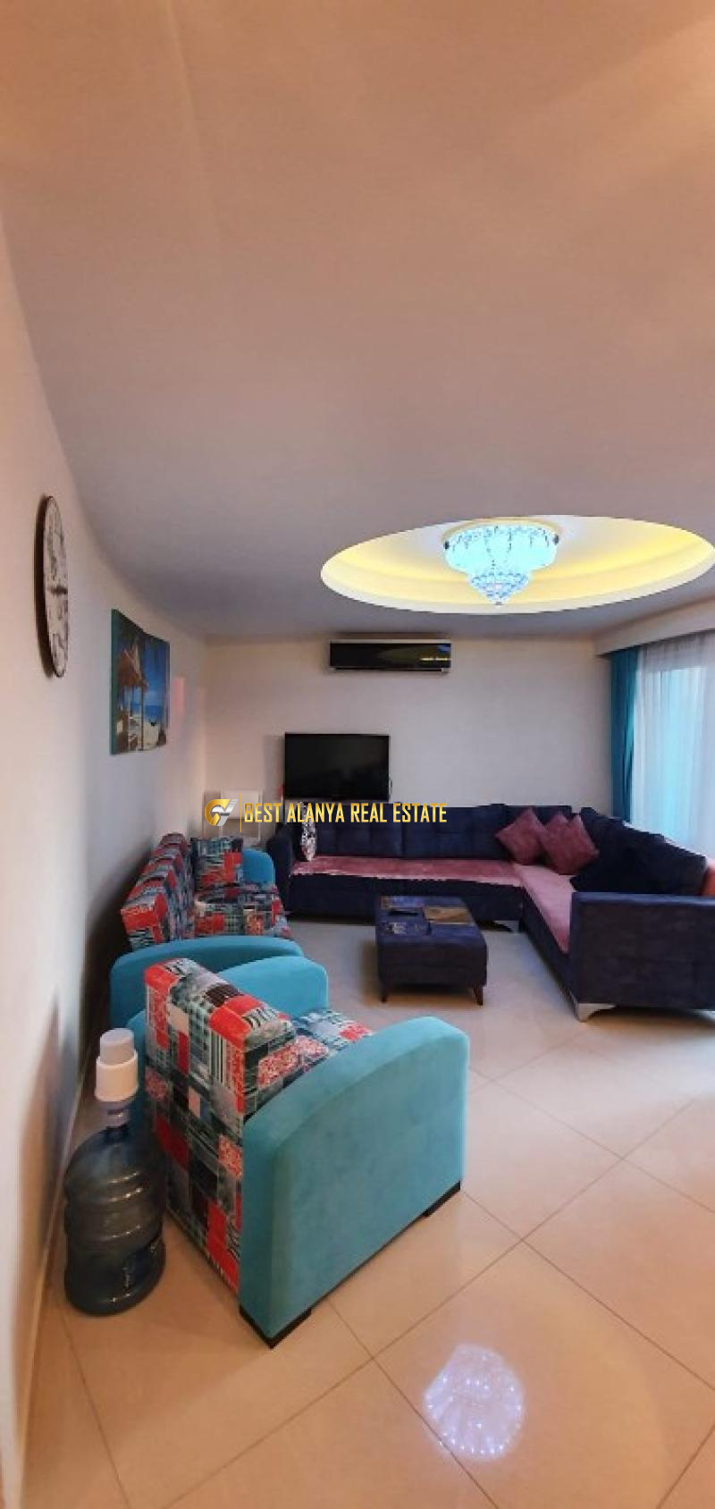 AZURA PARK RESIDENCE SATILIK 1+1 FULL EŞYALI LÜKS DAİRE – MAHMUTLAR / ALANYA