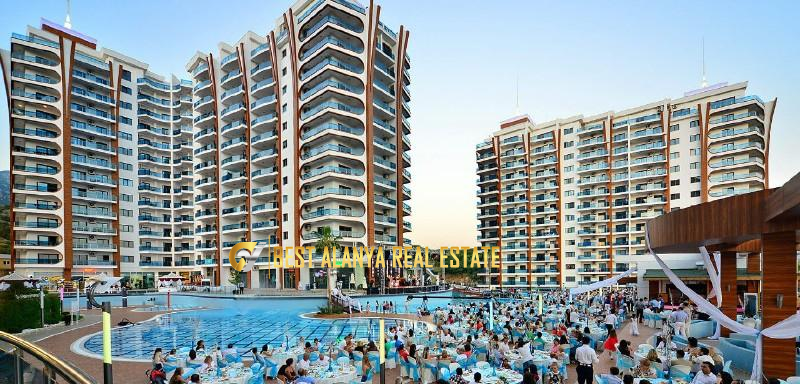 AZURA PARK RESIDENCE SATILIK 1+1 FULL EŞYALI LÜKS DAİRE – MAHMUTLAR / ALANYA