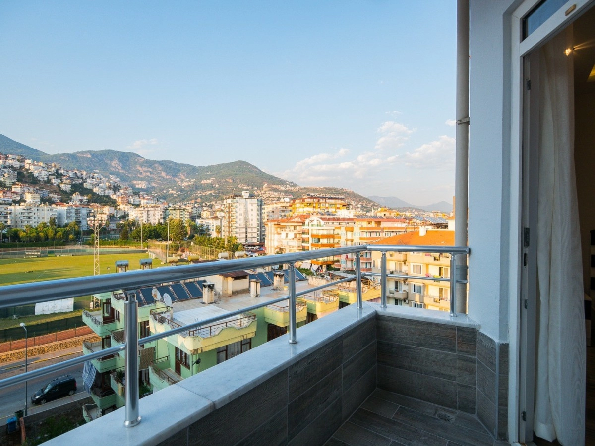 Möblierte 1+1 Wohnung Alanya Zentrum