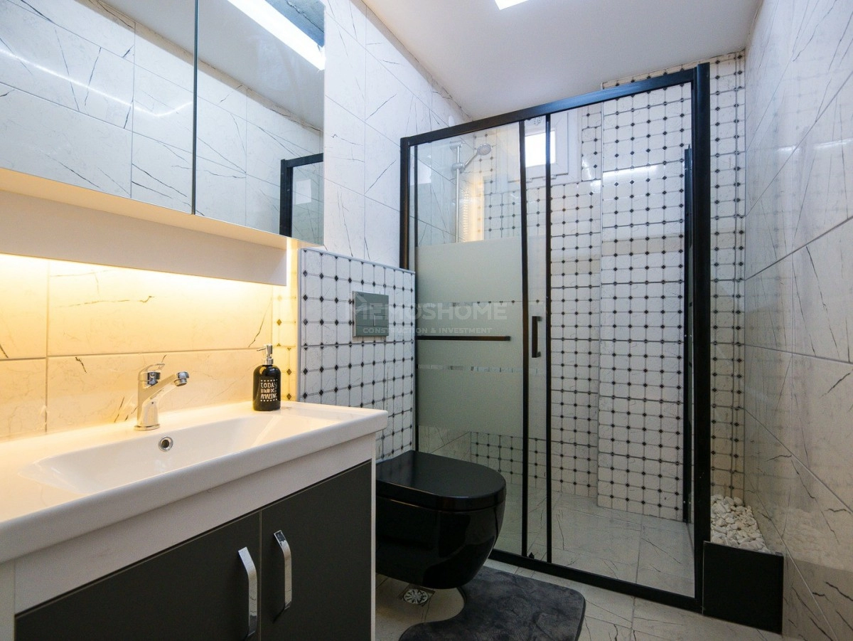 Möblierte 1+1 Wohnung Alanya Zentrum