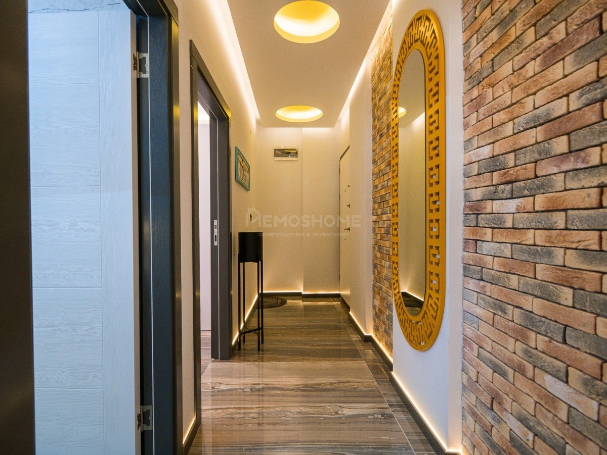 Möblierte 1+1 Wohnung Alanya Zentrum