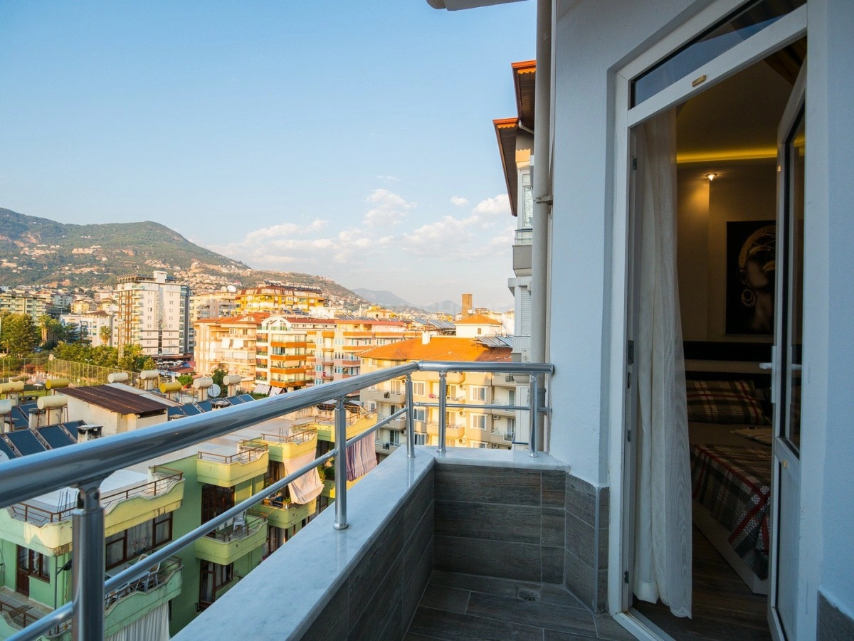 Möblierte 1+1 Wohnung Alanya Zentrum