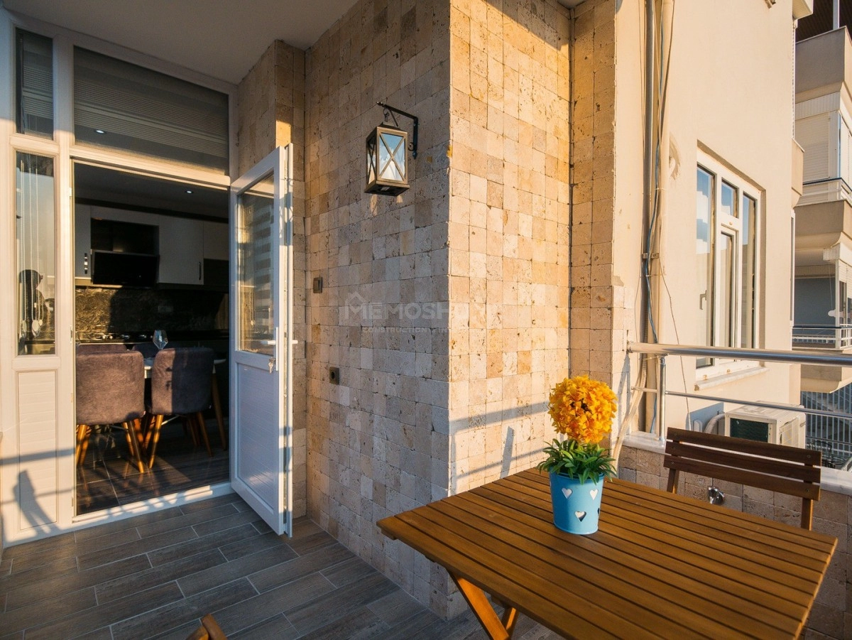 Möblierte 1+1 Wohnung Alanya Zentrum