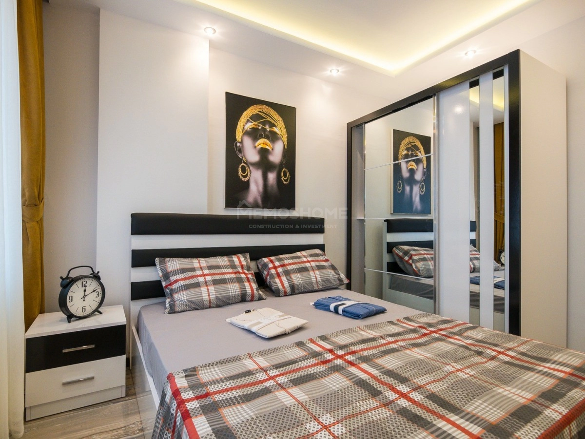 Möblierte 1+1 Wohnung Alanya Zentrum