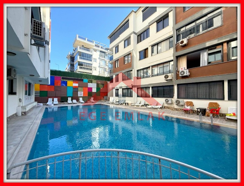 Didim'de Havuzlu Site İçerisinde Satılık Eşyalı 1+1 Yazlık