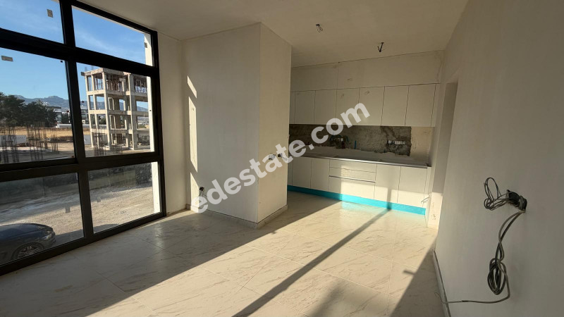 Lefkoşa Küçük Kaymaklı Bölgesinde Türk Koçanlı 2+1 Daireler