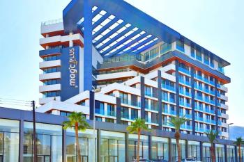 Kıbrıs Girne Merkez Magic Plus Residence Türk Koçan Full Eşyalı Şehir ve Dağ Manzaralı Satılık 2+1 Daire