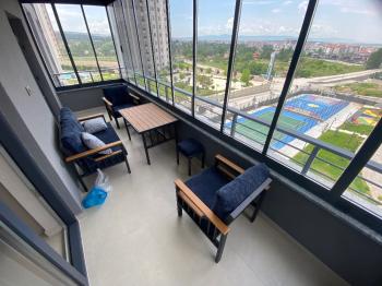 GÜVENAY - ÇORUM UZAY BİNEVLER SATILIK SIFIR EŞYALI 4+0 DAİRE