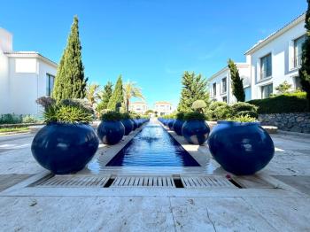 Girne Alsancak Kıbrıs Town Houses Havuz Manzaralı Özel Bahçeli Satılık 2+1 Daire