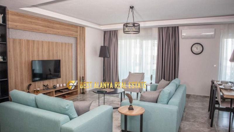ALANYA KARGICAK SECRET PARADISE SİTESİNDE SATILIK DENİZ MANZARALI 2+1 ÇATI DUBLEKSİ