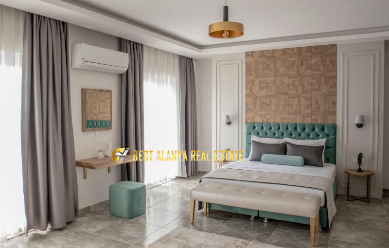 ALANYA KARGICAK SECRET PARADISE SİTESİNDE SATILIK DENİZ MANZARALI 2+1 ÇATI DUBLEKSİ