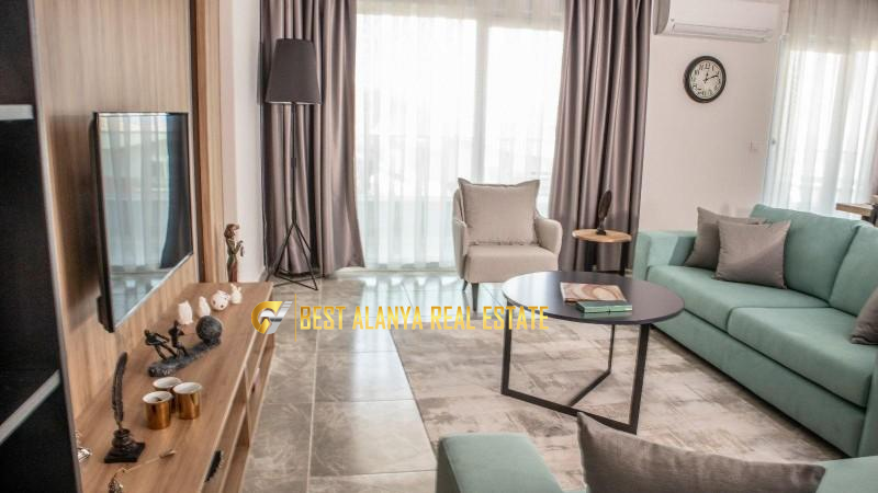 ALANYA KARGICAK SECRET PARADISE SİTESİNDE SATILIK DENİZ MANZARALI 2+1 ÇATI DUBLEKSİ