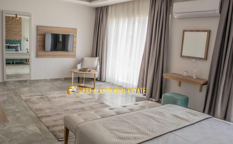 ALANYA KARGICAK SECRET PARADISE SİTESİNDE SATILIK DENİZ MANZARALI 2+1 ÇATI DUBLEKSİ