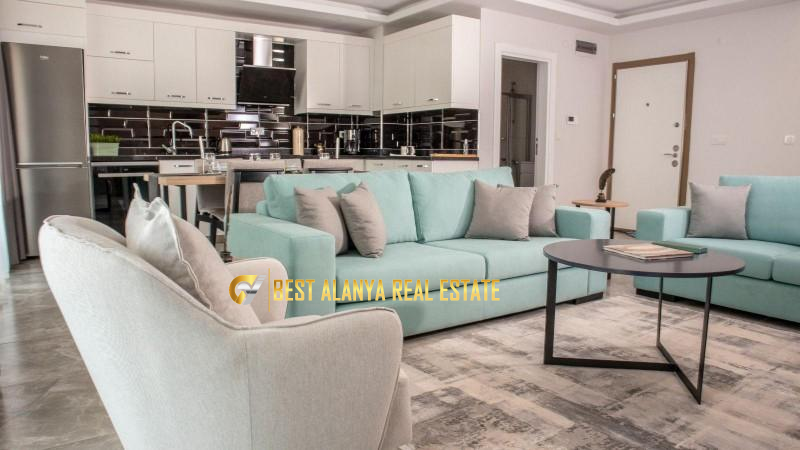 ALANYA KARGICAK SECRET PARADISE SİTESİNDE SATILIK DENİZ MANZARALI 2+1 ÇATI DUBLEKSİ