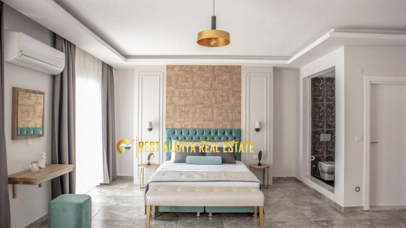ALANYA KARGICAK SECRET PARADISE SİTESİNDE SATILIK DENİZ MANZARALI 2+1 ÇATI DUBLEKSİ