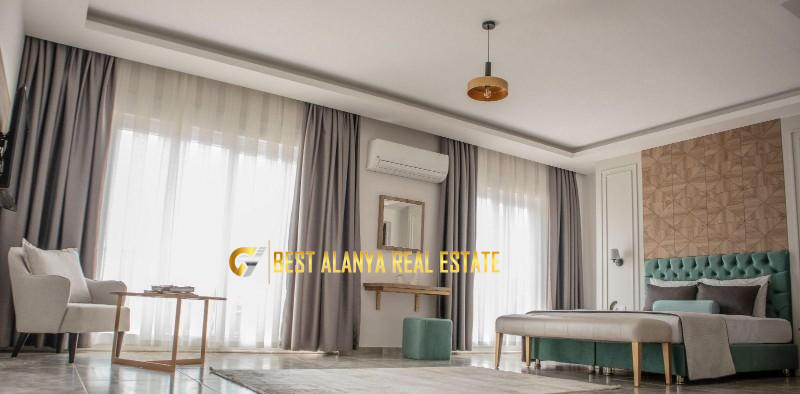ALANYA KARGICAK SECRET PARADISE SİTESİNDE SATILIK DENİZ MANZARALI 2+1 ÇATI DUBLEKSİ