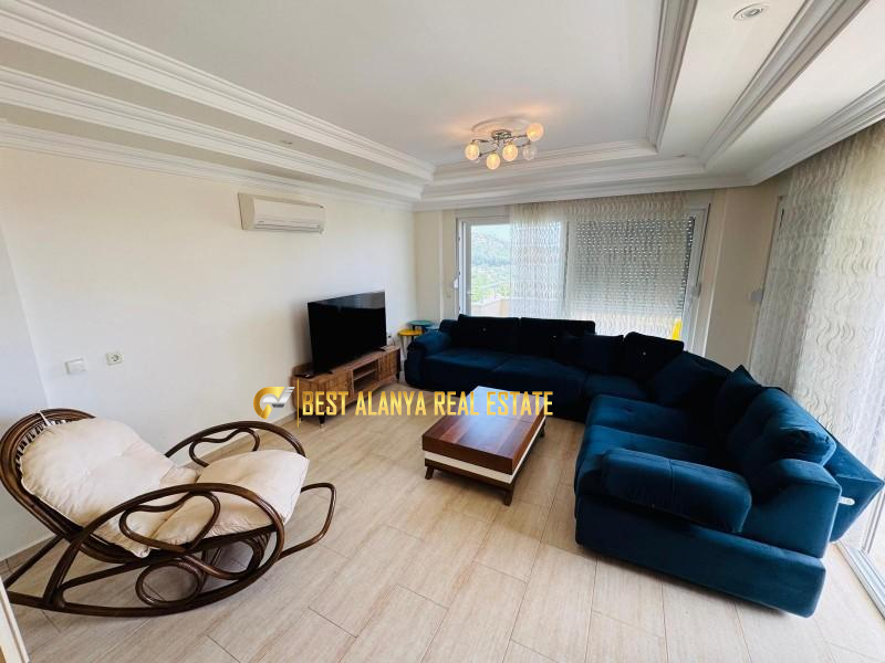 ALANYA TEPE MAHALLESİ GÜNLÜK KİRALIK 3+1 TRİPLEKS VİLLA
