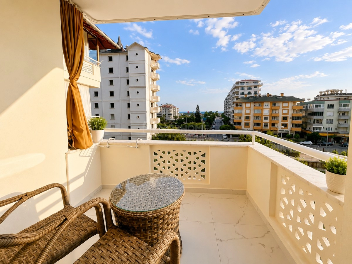 Doğa Apartmanı Zentrale 1+1 Wohnung