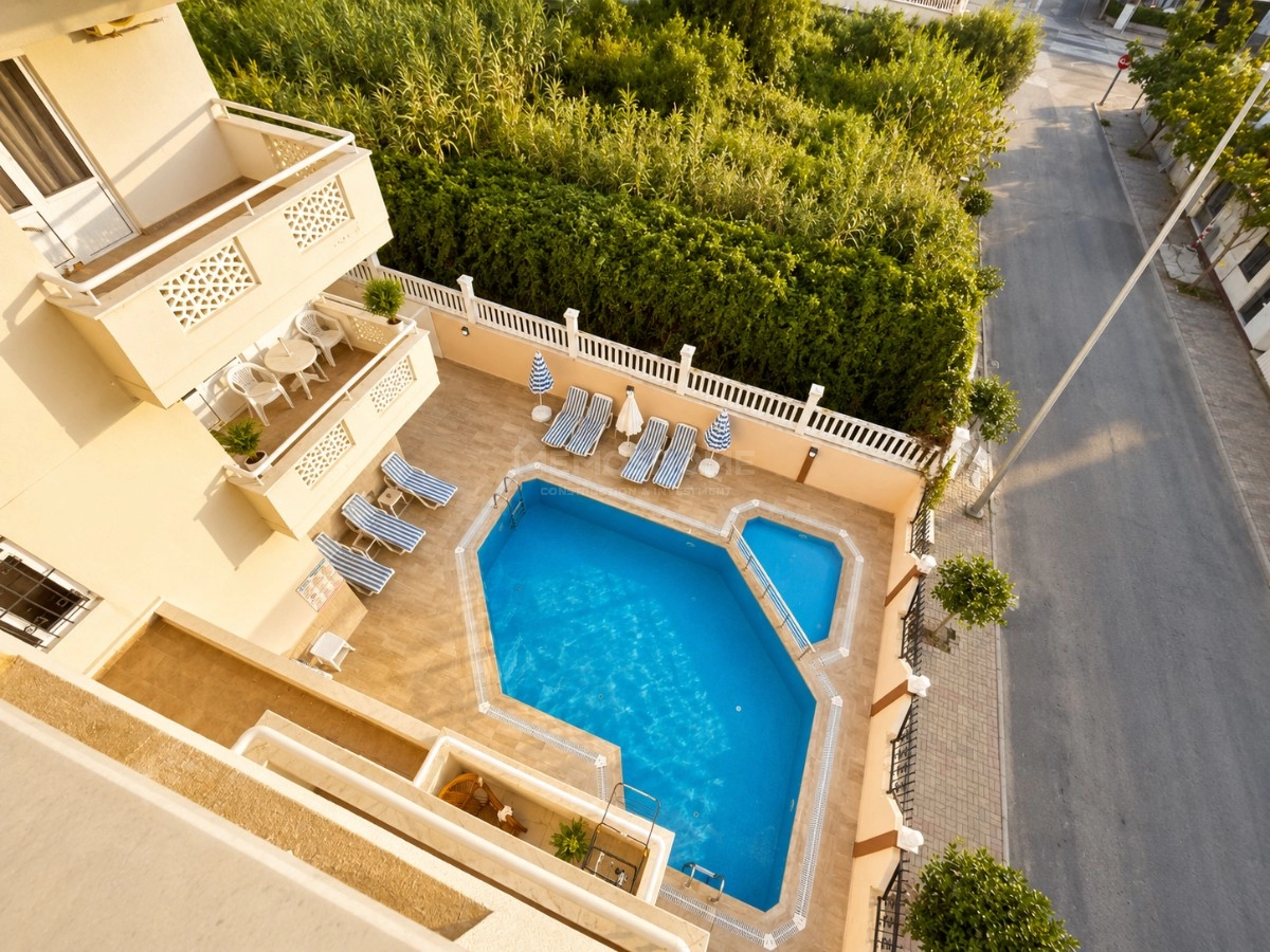 Doğa Apartmanı Zentrale 1+1 Wohnung