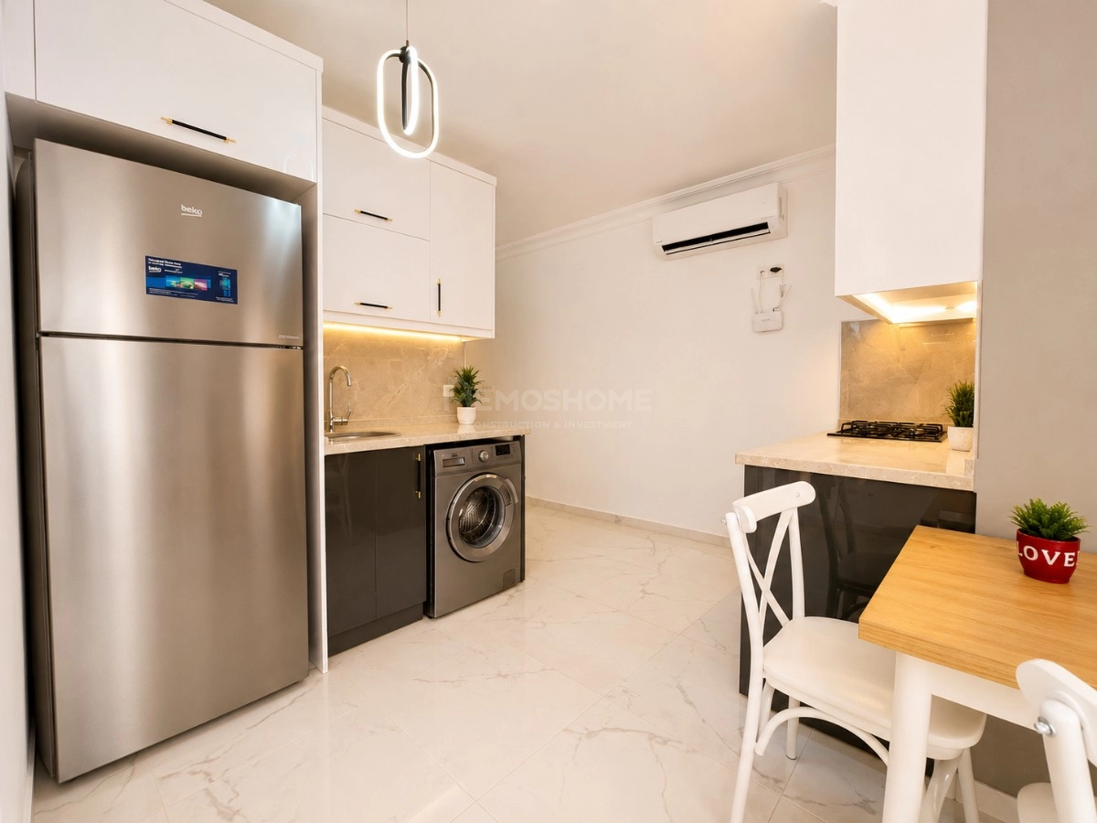 Doğa Apartmanı Zentrale 1+1 Wohnung