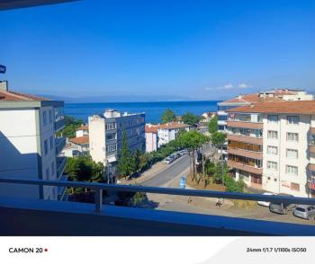 MUDANYA ÖMERBEY'DE BUDO'YA YAKIN, DENİZ MANZARALI / SEZONLUK KİRALIK 2+1 ARA KAT DAİRE