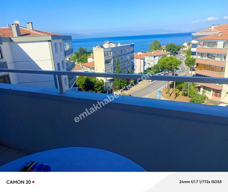 MUDANYA ÖMERBEY'DE BUDO'YA YAKIN, DENİZ MANZARALI / SEZONLUK KİRALIK 2+1 ARA KAT DAİRE