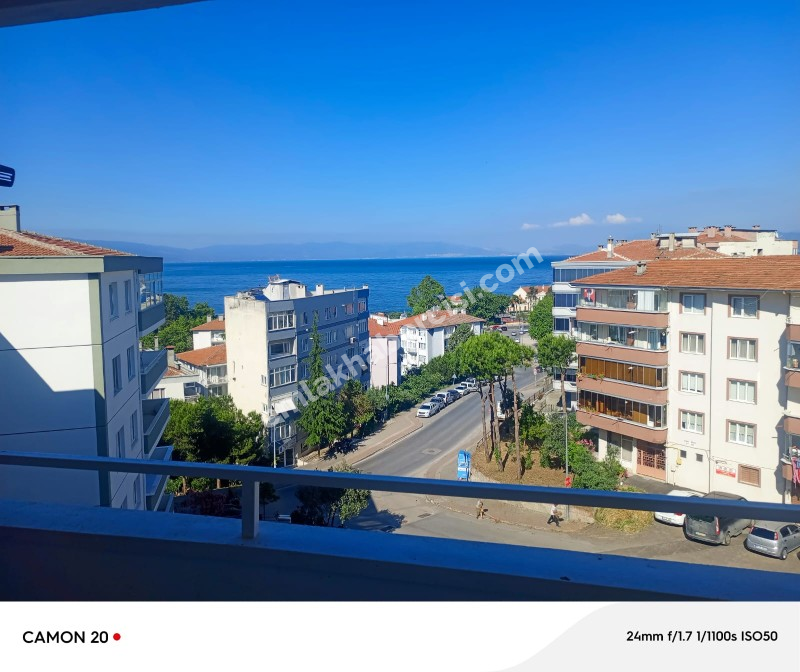 MUDANYA ÖMERBEY'DE BUDO'YA YAKIN, DENİZ MANZARALI / SEZONLUK KİRALIK 2+1 ARA KAT DAİRE