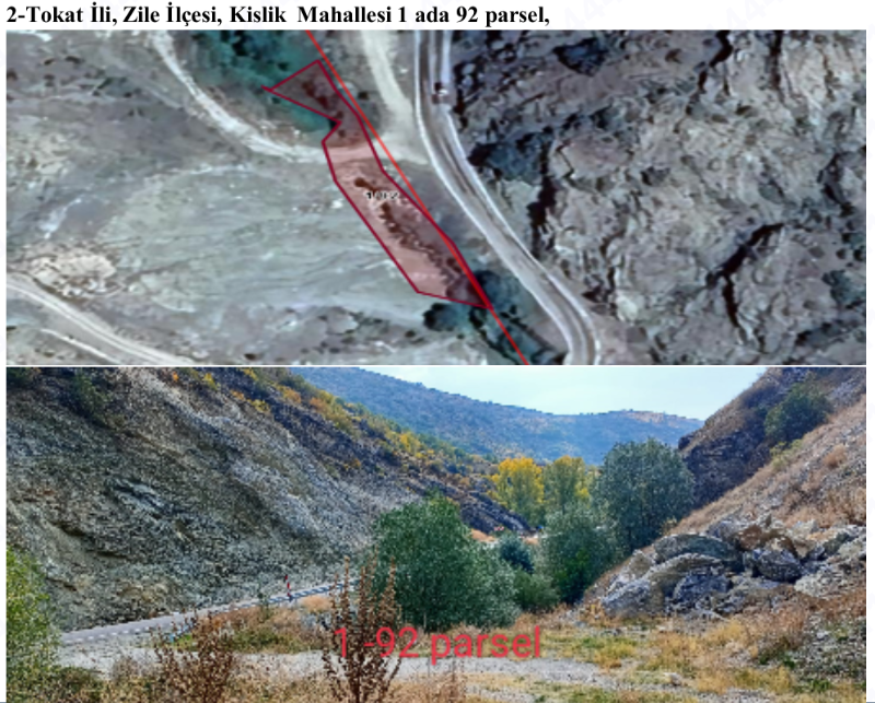 TOKAT ZİLE ARSA TAPU SAHİBİ PERTA EMLAK ÜMİT TAHMAZ