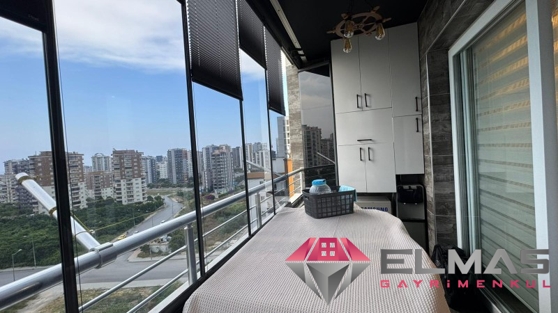 Elmas'tan Çiftlikköy’de Site İçerisinde Full Eşyalı  1+1