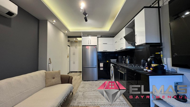 Elmas'tan Çiftlikköy’de Site İçerisinde Full Eşyalı  1+1