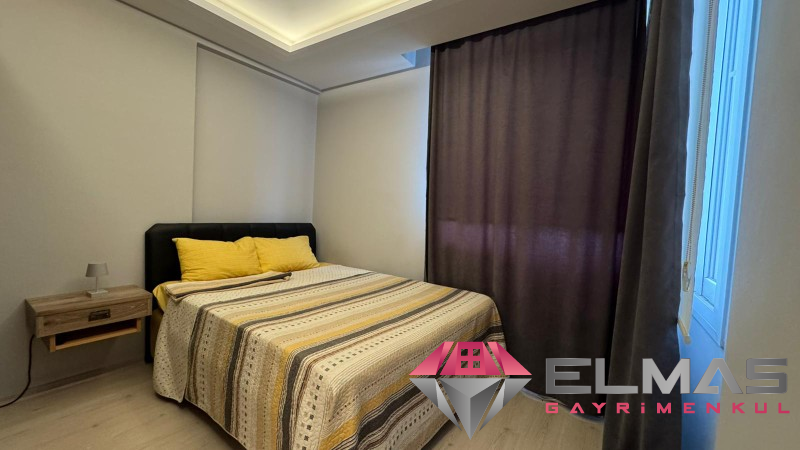 Elmas'tan Çiftlikköy’de Site İçerisinde Full Eşyalı  1+1