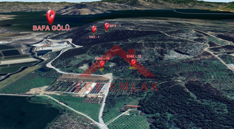 Didim Akyeniköy Satılık Arsa - 584 m2 Müstakil Köşe Parsel
