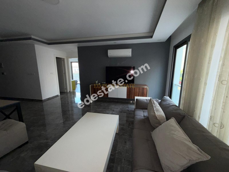 Lefkoşa Yenikent Ziraat Bankası Arkası Full Eşyalı Kiralık 2+1 Daire