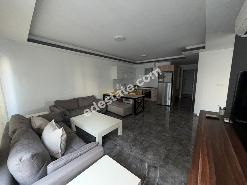 Lefkoşa Yenikent Ziraat Bankası Arkası Full Eşyalı Kiralık 2+1 Daire