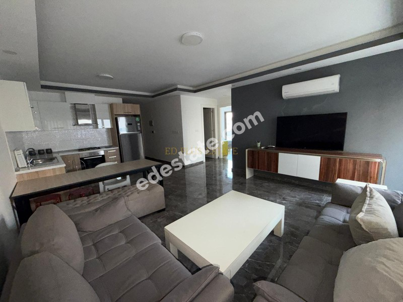 Lefkoşa Yenikent Ziraat Bankası Arkası Full Eşyalı Kiralık 2+1 Daire