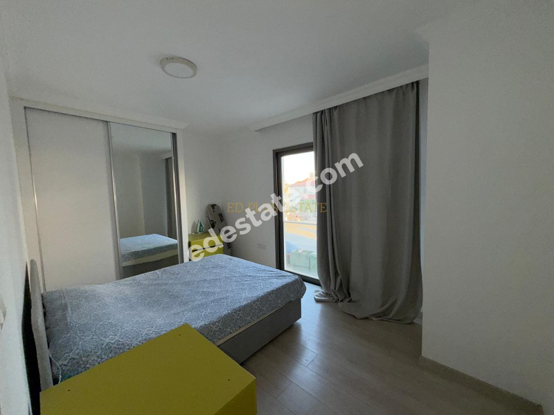 Lefkoşa Yenikent Ziraat Bankası Arkası Full Eşyalı Kiralık 2+1 Daire