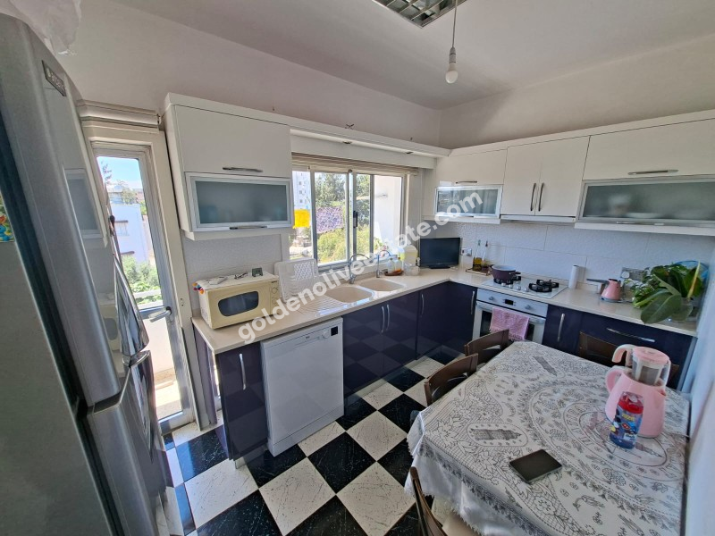 MAĞUSA DUMLUPNAR BÖLGESİNDE SATILIK 3+1 ARAKAT DAİRE