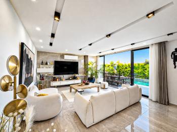 KKTC Kıbrıs Çatalköy Bölgesinde Satılık Havuzlu Villa