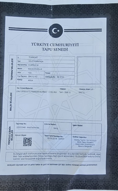 TEKİRDAĞ KUMBAĞ MÜSTAKİL EŞSİZ DENİZ MANZARALI MÜSTAKİL EV 
