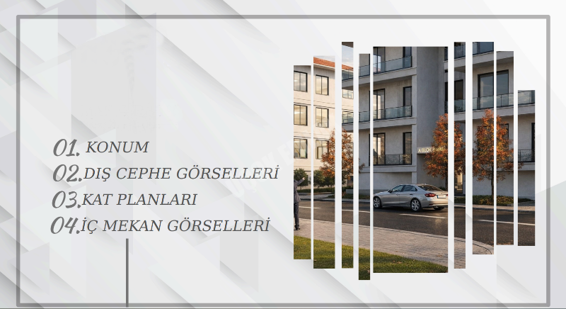 AFYON ÜÇOK EMLAKTAN ! ULTRA LÜX ! MAREŞAL DE 3+1 - 2+1 SATILIK SIFIR DAİRELER