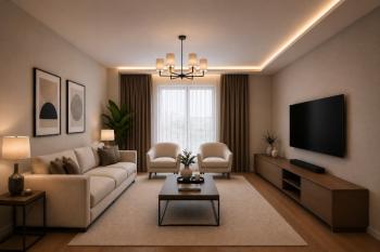 AFYON ÜÇOK EMLAKTAN KARŞIYAKA MAH 4+1 130M² EBEVEYN BANYOLU SIFIR SATILIK DAİRE 